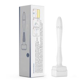 Microneedles Derma Roller Stamp 0.25 Mm, Micro Needle Skin Care Tool (Option: White)